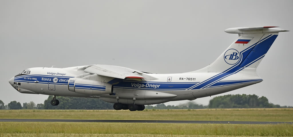 llyushin-76TD-90VD, Registration RA-76511, of the Volga-Dnepr Group